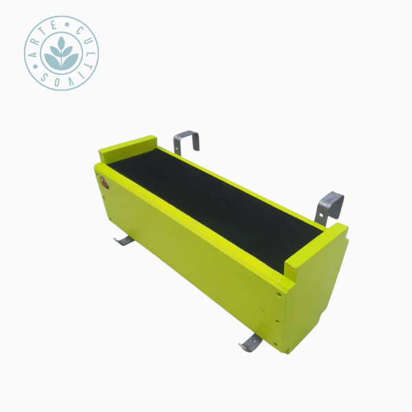 Macetero Kiñe ST para colgar con ganchos de balcón 5cm.