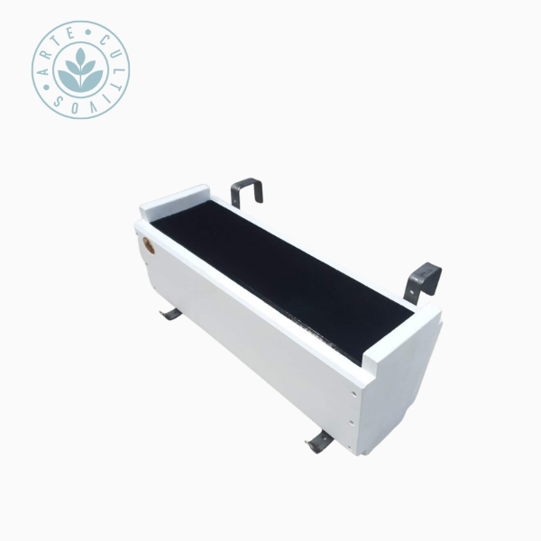 Macetero Kiñe ST para colgar con ganchos de balcón 5cm.