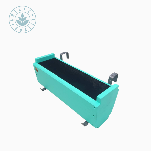 Macetero Kiñe ST para colgar con ganchos de balcón 5cm.