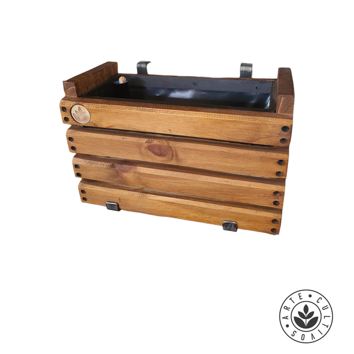 Macetero Tekun Elite para colgar con ganchos de balcón (5 cm).