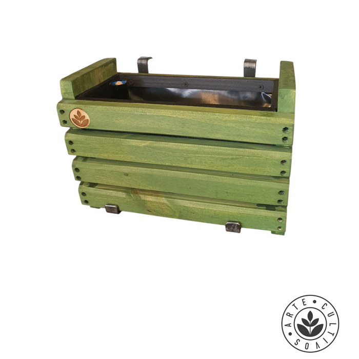 Macetero Tekun Elite para colgar con ganchos de balcón (5 cm).
