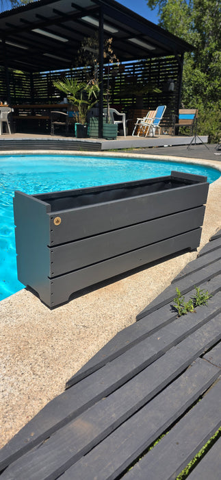 Macetero Restaurantes, cierre de terrazas modelo Kinm Motri 100cm