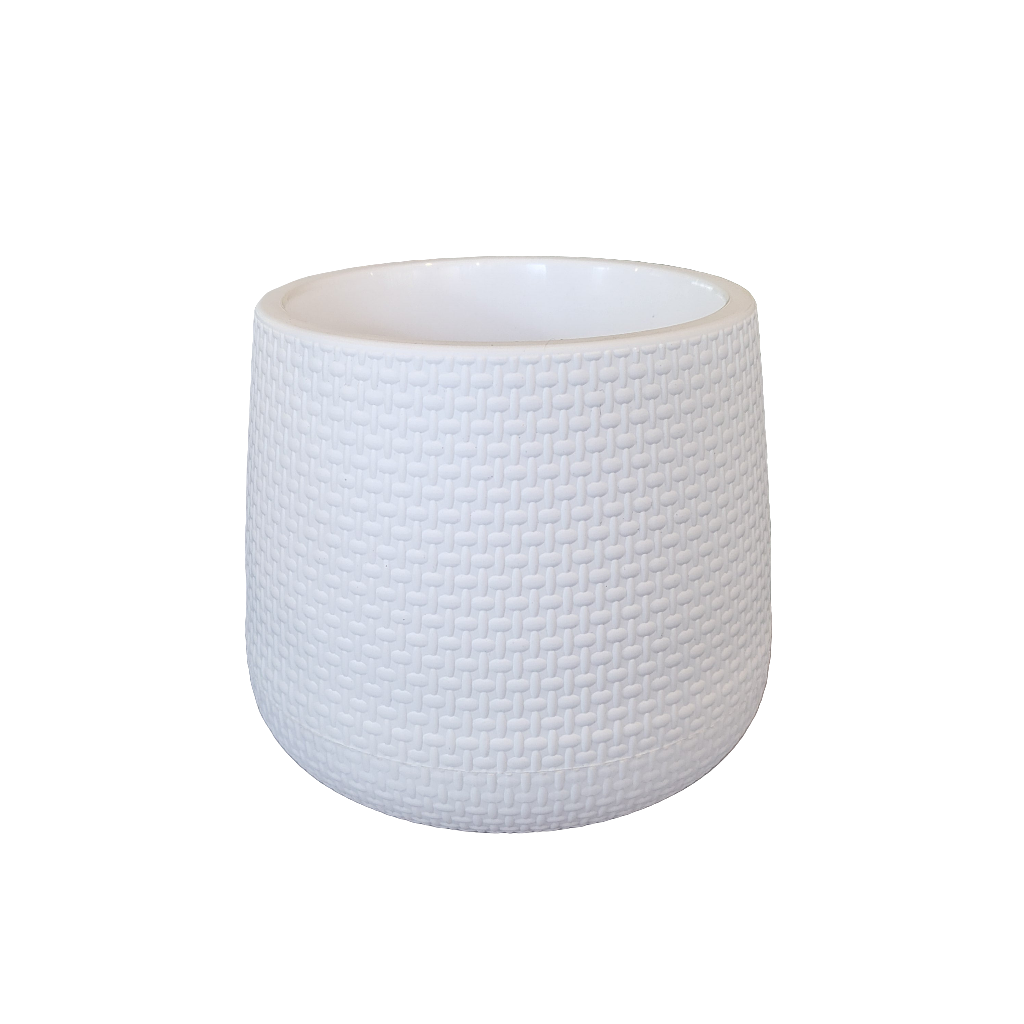 Maceta Ratán Plastica