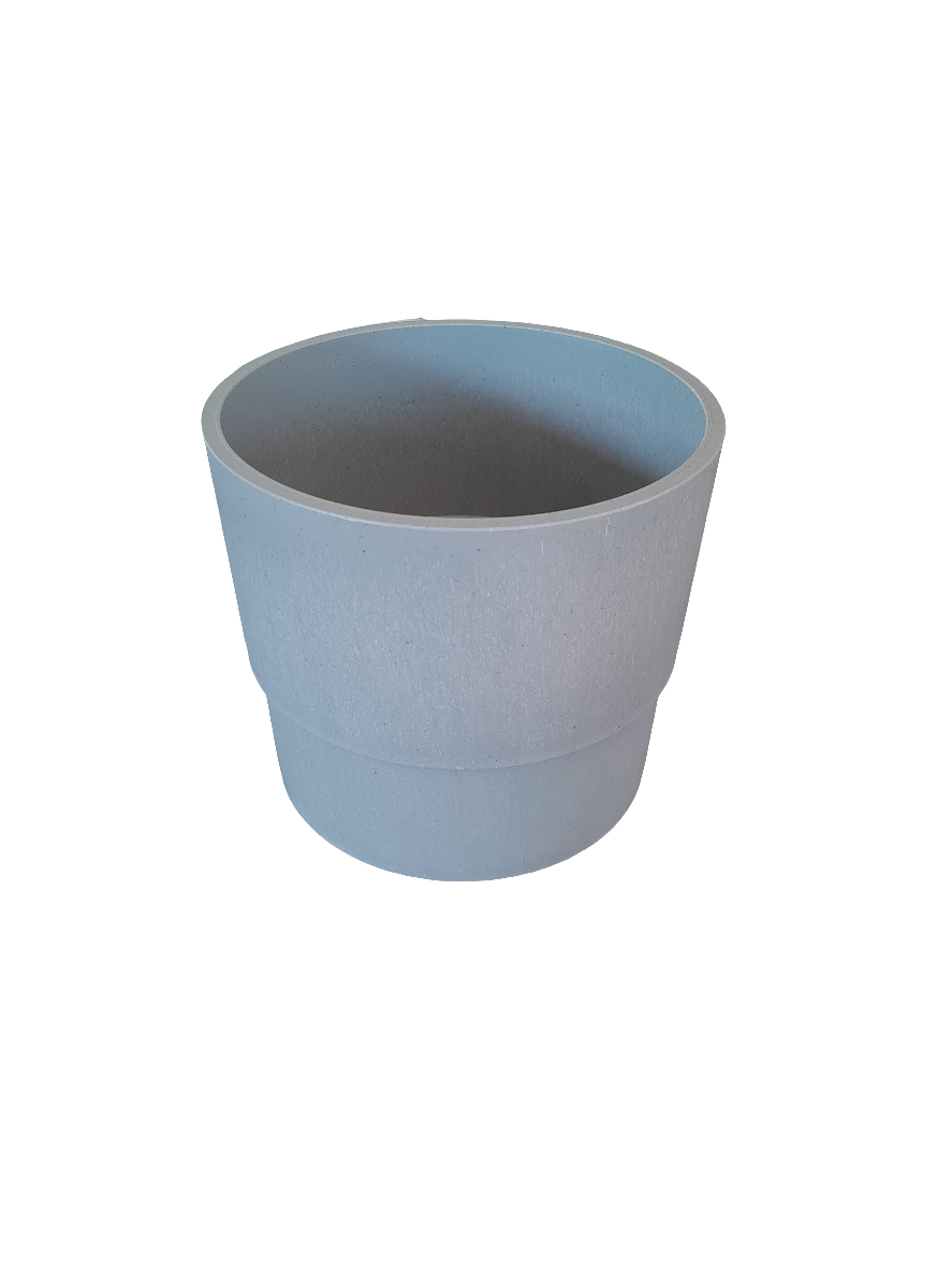 Maceta Plastica Gris