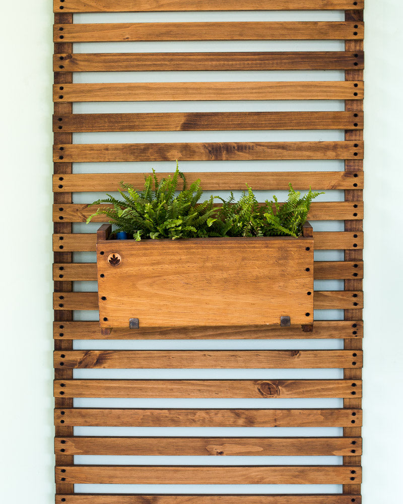 Jardinera de madera Kiñe Premium con autorriego Hidrocapture, foto 4 – Artecultivos