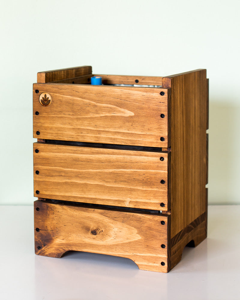Macetero de Madera Modelo Kinm Motri