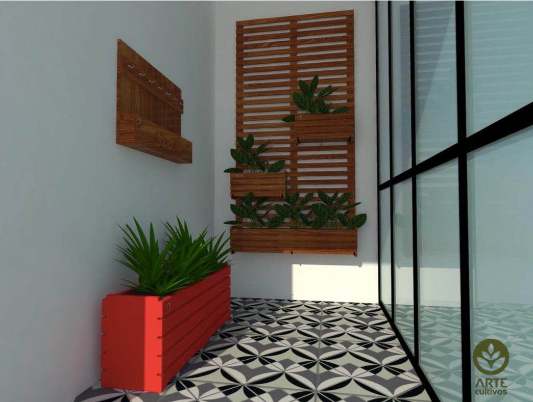 Treillage de madera 70 x 130 cm, foto 5 – Artecultivos
